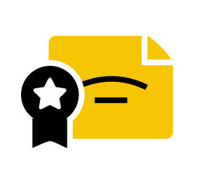 Signature Program Certificate of Completion icon